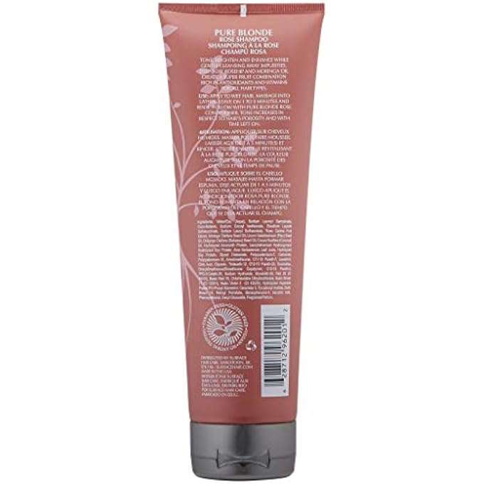 Surface HAIR PURE BLONDE ROSE SHAMPOO, 9 FL OZ - Image 2
