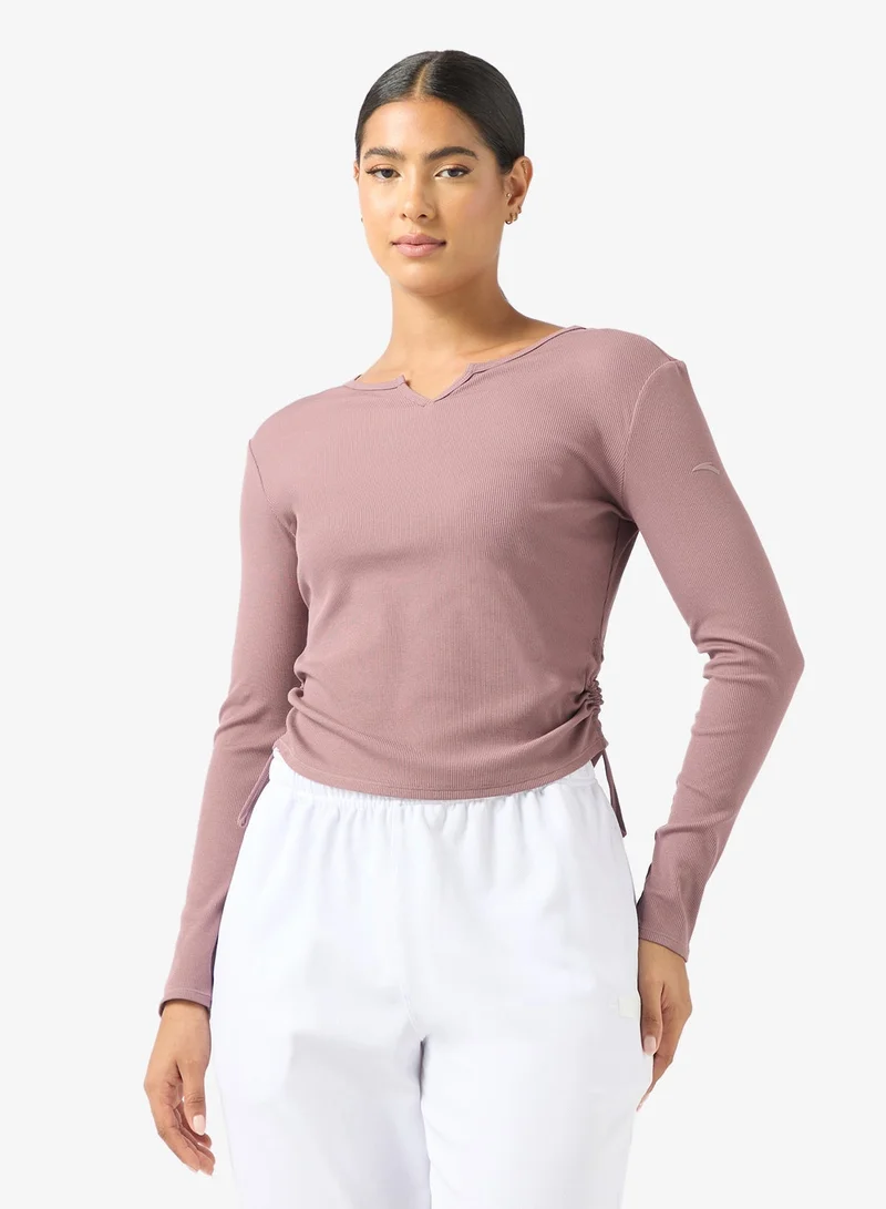 ANTA COMMUTE Long Sleeve Tee - Cross Training Red