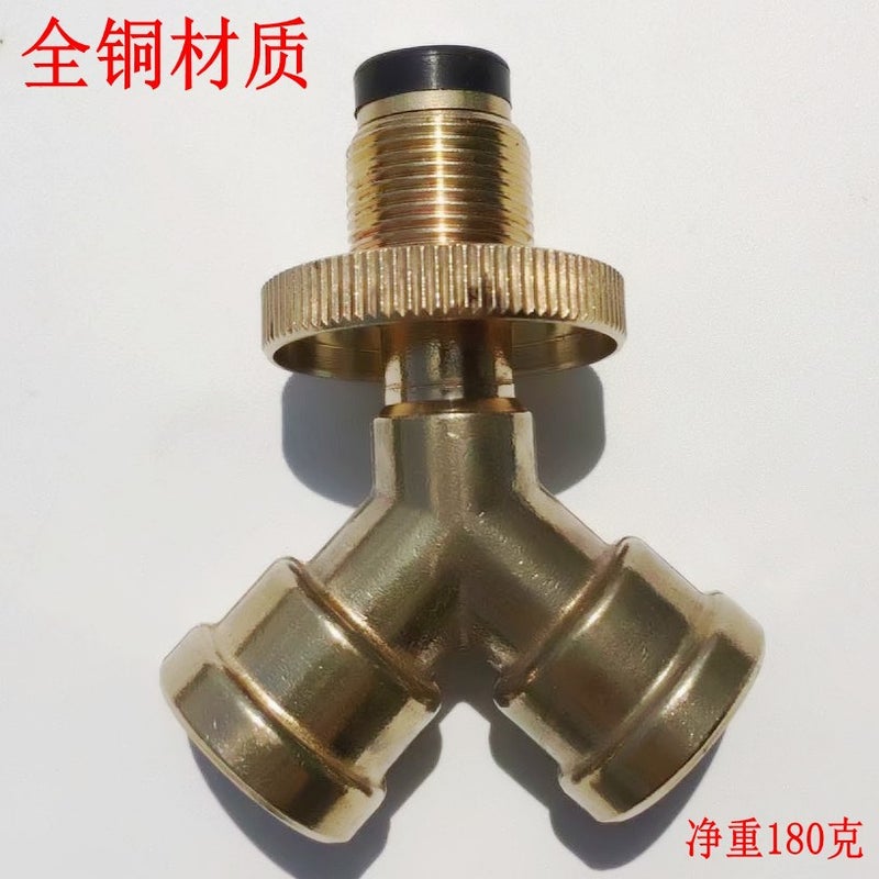 Gas Tank Three-Way One-To-Two Valve High Pressure Valve Low Pressure Valve At The Same Time Use Branch Head Liquefied Gas Fittings - Image 2