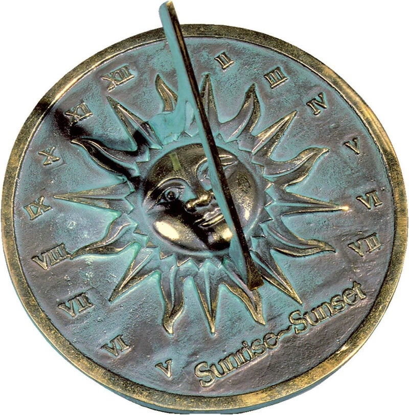 RM2370 Brass Sunrise/Sunset Sundial