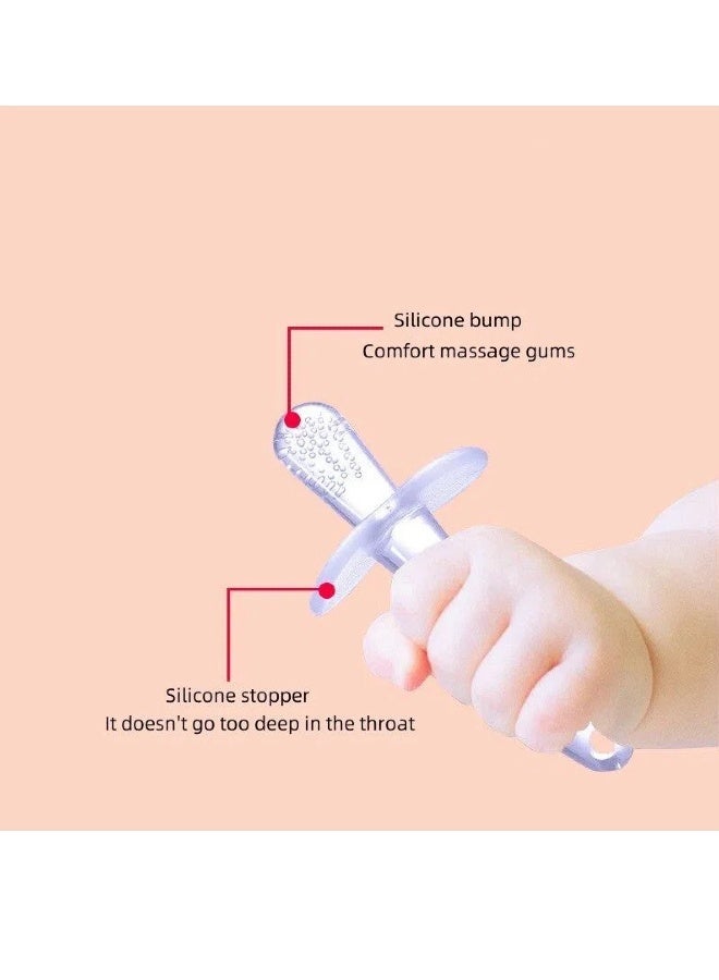 Tanwer Safe Baby Silicone Teething Stick white - Image 4