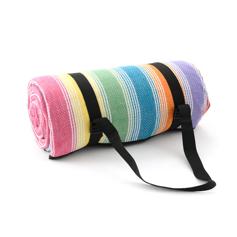 Thick Beach Mat Waterproof Camping Tent Picnic Cloth Neon (no storage bag) 