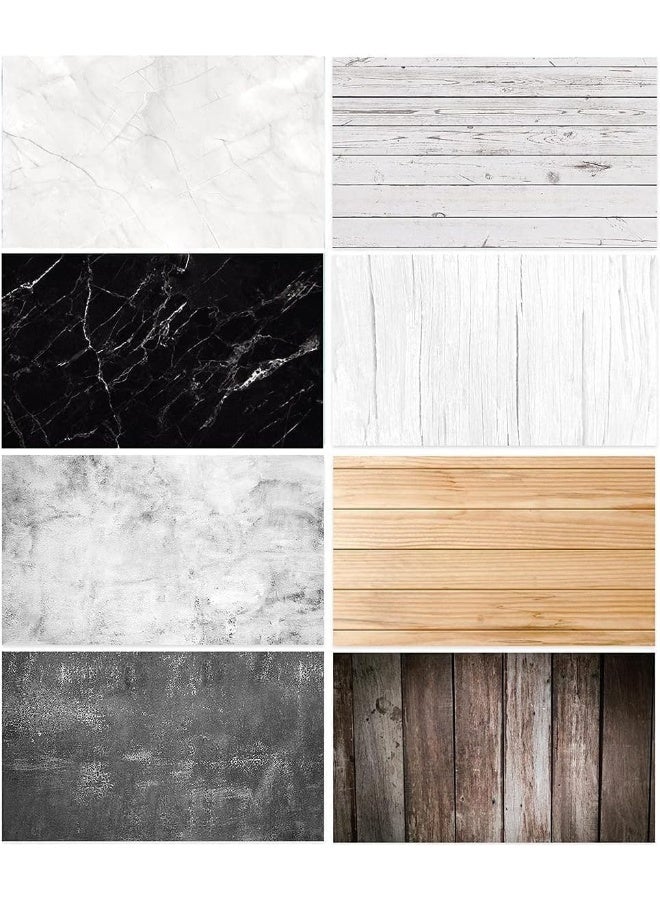 BPA® (Pack of 4) Double Sided Photography Backdrop for Food, Photography Props for Jewelry Cosmetics Makeup Small Parts Props (22.83X34.64 inch) - Image 1