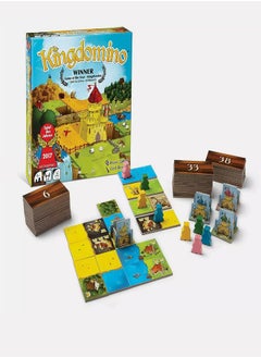 Kingdomino - Board Game (2 - 4) Players  Build a kingdom with varied terrains on domino-shaped tiles in this fast family game - pzsku/Z2263933ABF87094326F0Z/45/_/1740842850/c60a6cf9-2539-4115-9324-d26cf960a8f0