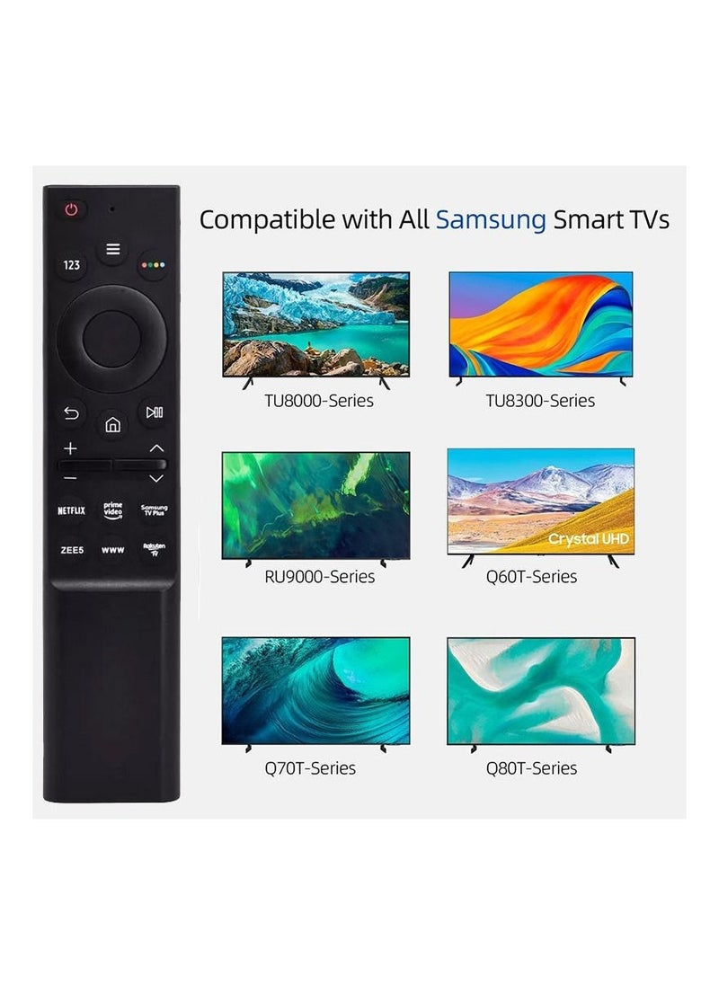 Huayu Universal Remote Control for Samsung Smart LCD LED UHD QLED TV with Netflix, Prime Video, Rakuten TV, ZEE5 & Samsung TV Plus Buttons - Image 2