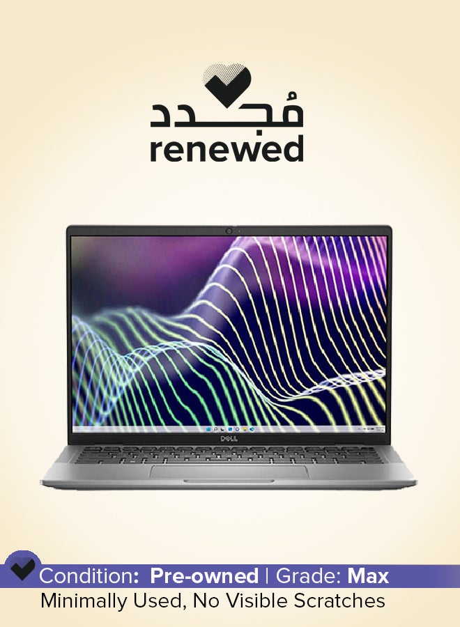 DELL Renewed - Latitude 7440 Laptop With 14-Inch Full HD Display,Core i7-1355U/10-Core/13th Gen/16GB LPDDR5 RAM/1TB SSD/Intel Iris Xe Graphics/Windows 11 Pro English/Arabic Grey - Image 1