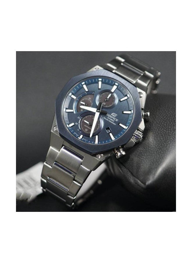 Casio Edifice EFS-S570DB-2AUDF Solar Sapphire Chronograph Blue Dial Men's Watch - Image 2