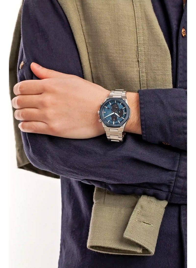 Casio Edifice EFS-S570DB-2AUDF Solar Sapphire Chronograph Blue Dial Men's Watch - Image 3