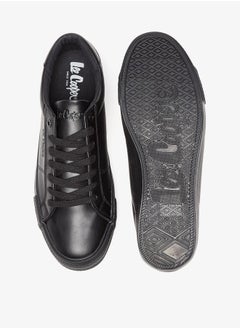 Lee Cooper حذاء رياضي Monotone منخفض الكاحل للرجال مع إغلاق برباط  - Image 4