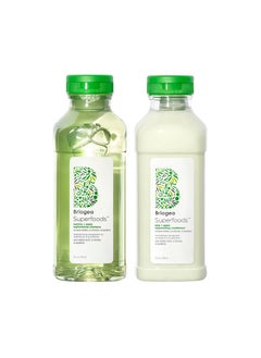 Briogeo Superfoods Apple Matcha Kale Replenishing Shampoo Conditioner Set Replenish Dull Dry Hair And Supports Healthy Hair And Scalp Vegan Phalate & Parabenfree  - Image 2