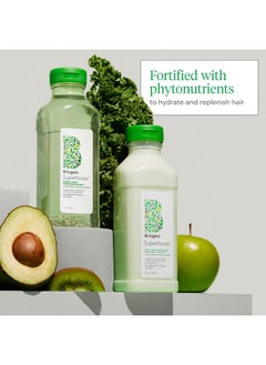 Briogeo Superfoods Apple Matcha Kale Replenishing Shampoo Conditioner Set Replenish Dull Dry Hair And Supports Healthy Hair And Scalp Vegan Phalate & Parabenfree  - Image 4
