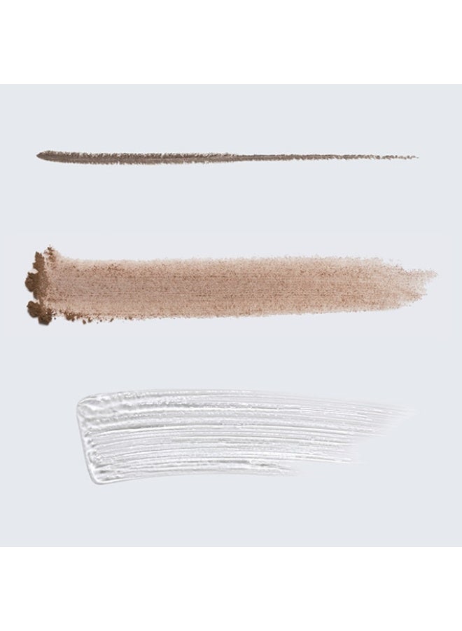 استي لودر قلم حواجب برو بيرفكت ثري دي اول ان وان ستايلر مالتي تاسكر - بني بارد - Image 2