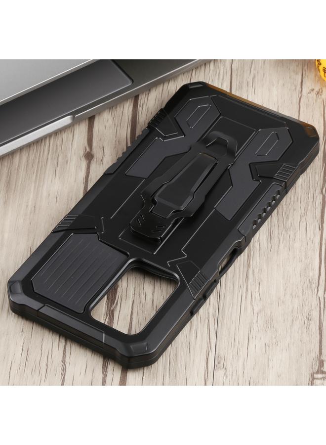 S-TOP Case For Infinix Note 10 Pro Armor Warrior Shockproof PC + TPU Phone Case - Image 4
