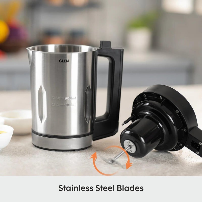 GLEN Glen Electric Soup Maker 16 Litre Automatic Blending Heating with 5 Preset Cooking Functions 100 Copper Motor Touch Control Panel 1040W SA3003SM 2 Years Warranty  - Image 4