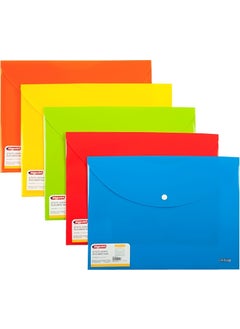 Bigpoint Snap File Lolly A4 Blue 12-Ply Bag  - Image 2