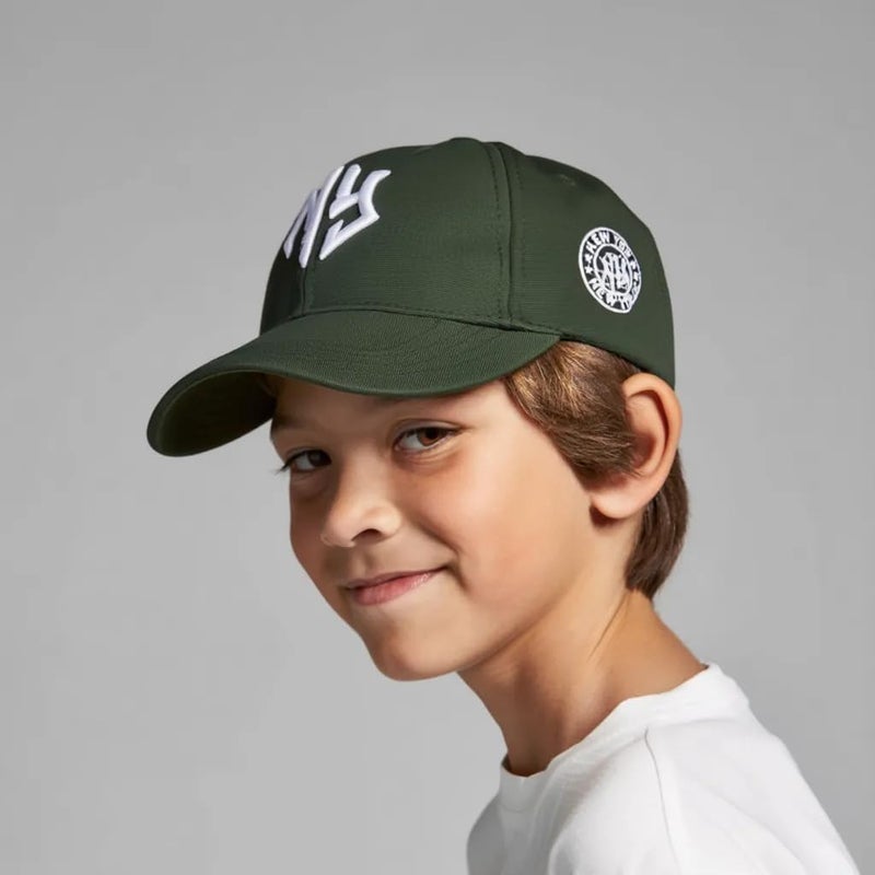 JAMONT NY Base Ball Cap Little Sports Cap for Active Kids, Baby Girls and Boys 4-12 Years - Image 2
