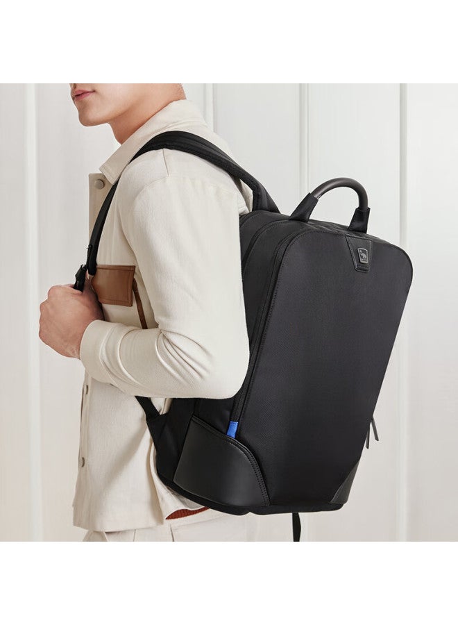 OIWAS Aihua Laptop Bag, 16-inch, Men's Backpack, Lightweight, Women's Backpack, Travel, Business, Multifunctional, Commuter Bag, Black - Image 2
