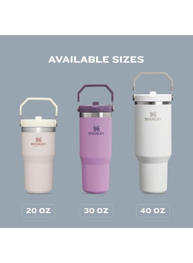 ستانلي كوب تسوق ستانلي آيس فلو 2.0 القابل للطي مع مقبض، سعة 30 أونصة | غطاء قابل للفتح والطي | زجاجة مياه مانعة للتسرب | ستانلس ستيل معزول | خالٍ من مادة BPA | - Image 2