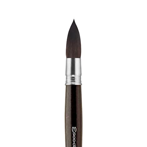 Escoda Ultimo Series 1530 Artist Watercolor and Acrylic Paint Brush, Synthetic Squirrel, Mop, Size 18 - Image 2