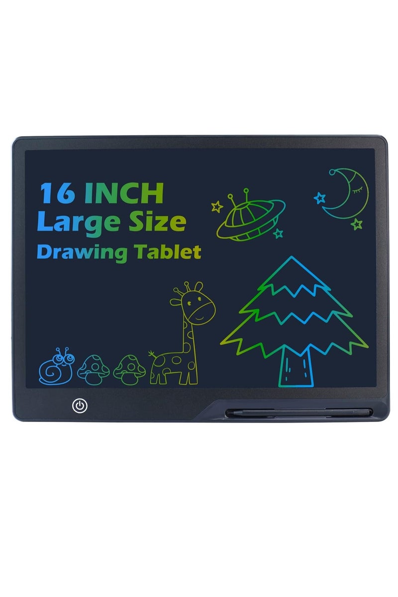 M MIAOYAN 16-Inch Rechargeable LCD Writing Tablet – Color Drawing Board for Kids, Doodle & Handwriting  - Image 2