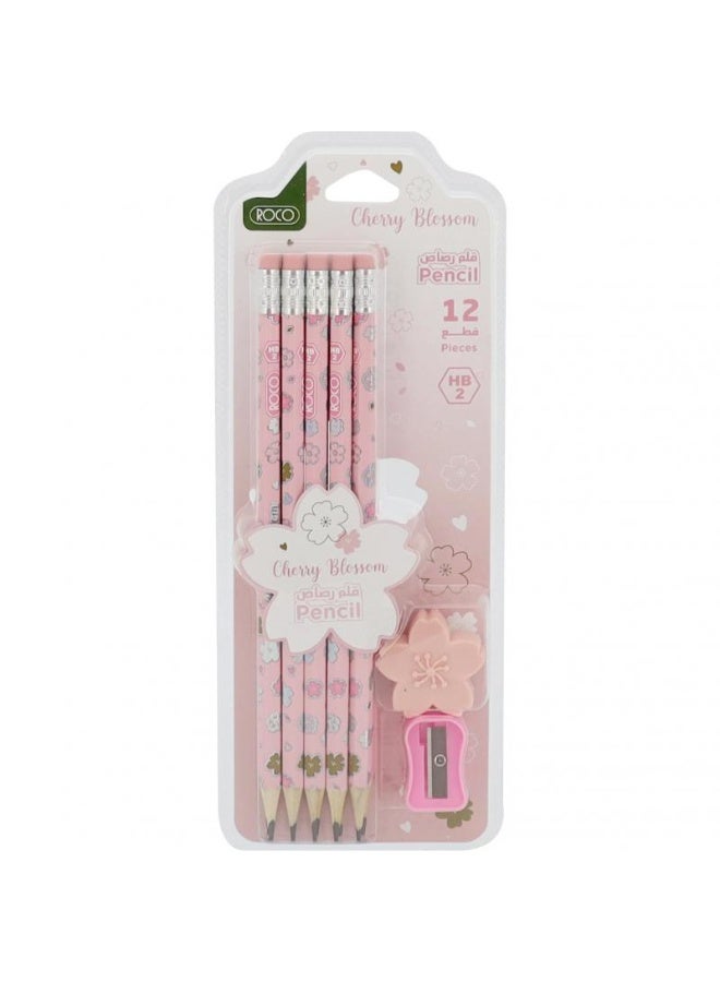 ROCO 12 Pieces Stationery Set Pencil