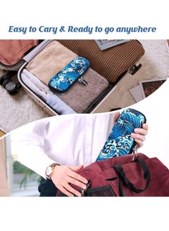 Leng Ke Insulin Cooler Travel Case with 2 Cooler Ice Packs, Small EVA Diabetic Insulated Organizer Portable Cooling Bag for Medication Cooling Insulation, Epi Pen Carrying Bag  - Image 5