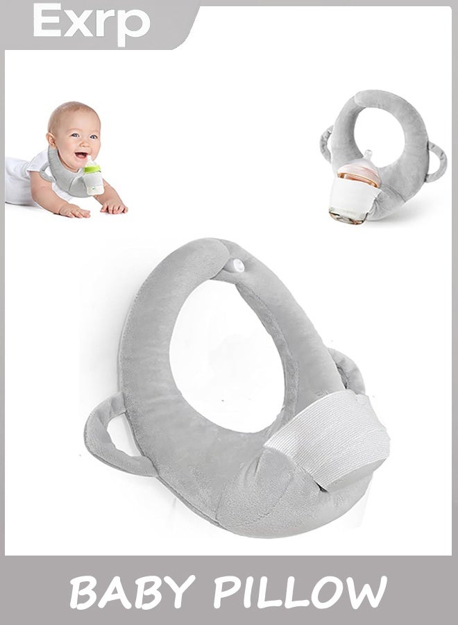 Exrp Baby Pillow,Breastfeeding Pillow,Nursing Cushion for Bottle Feeding Comfort,Arm & Wrist Relief Pillow for Infant Care - Image 1
