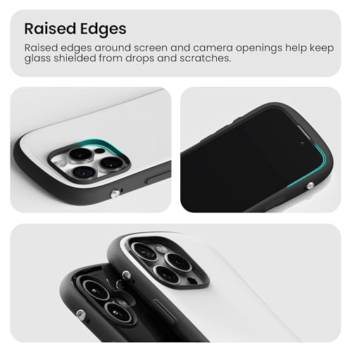 iFace First Class MagSynq Case [Compatible with iPhone 16 Pro Max][MagSafe Compatible] Ergonomic Grip Unique Glossy Cute Bumper Shockproof Drop Protection Hard Magnetic Cell Phone Cover - White - Image 5