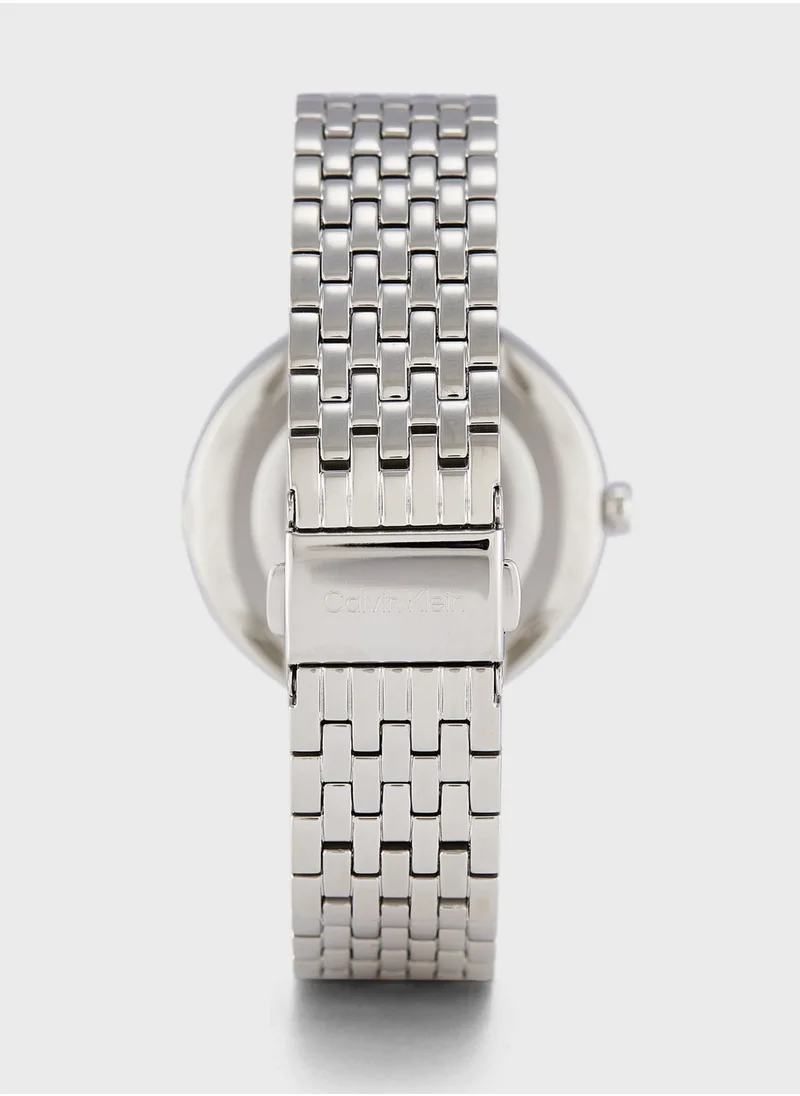CALVIN KLEIN Twisted Bezel Analog Watch