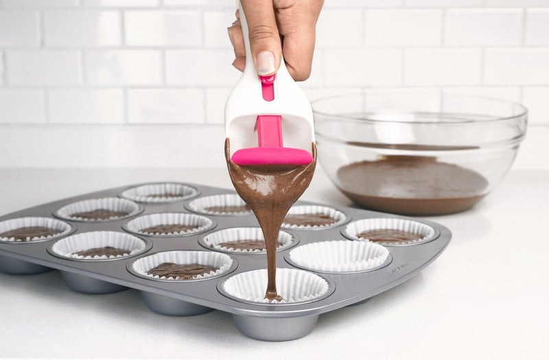 bosig bosig Adjustable Pancake Batter Dispenser Kitchen Baking Spoon Tool Spatula Cake Shovel Cupcake Scoop  - Image 2