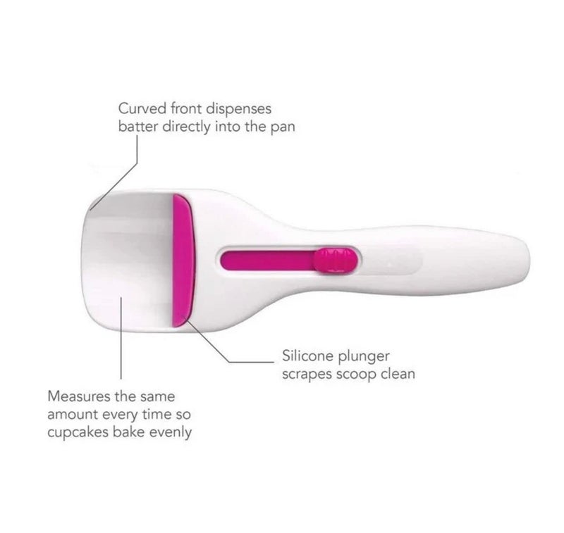 bosig bosig Adjustable Pancake Batter Dispenser Kitchen Baking Spoon Tool Spatula Cake Shovel Cupcake Scoop  - Image 5