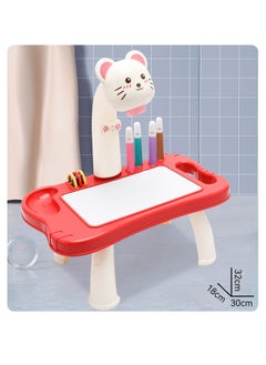 Generic Cat Projection Table, Children'S Drawing Projector With Flashlight Slide Projector Toy, Tracing Sketch Table With Light Music, Suitable For Early Art Learning Game Gifts  - Image 2