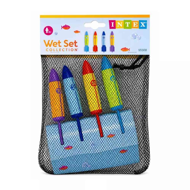 Intex Underwater Torpedoes from Wet Set Collection- 4pcs