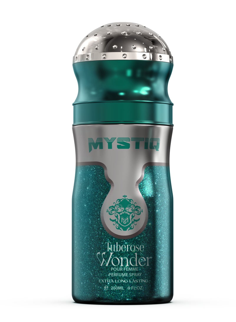 MYSTIQ TUBEROSE WONDER 250ML BODY PERFUME SPRAY - Image 1