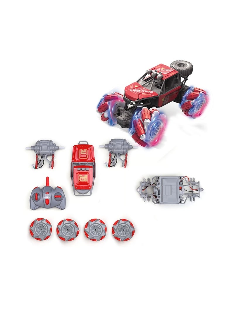 DIY Oblique Run Stunt Car with Remote Control - 2200DIY - Image 2