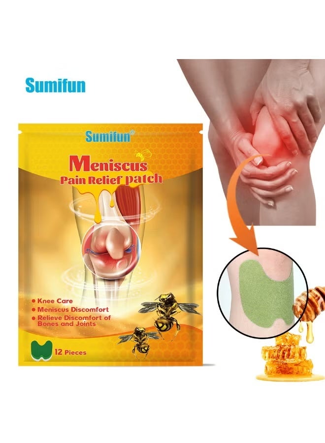 Sumifun Sumifu meniscus care patch, bee-scented knee patch, pain relief ointment patch - Image 5