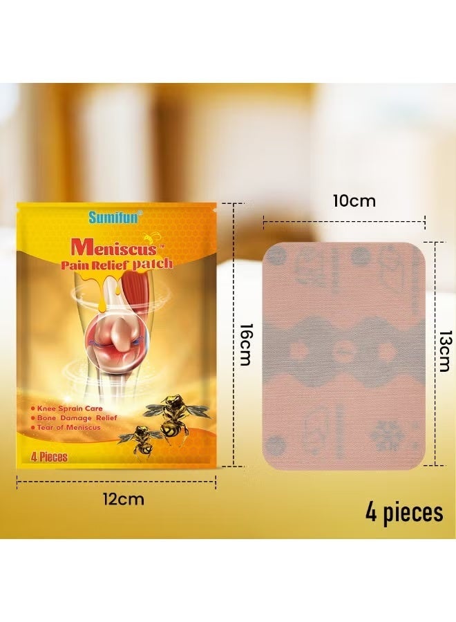 Sumifun Sumifu meniscus care patch, bee-scented knee patch, pain relief ointment patch - Image 3