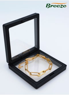 Breeze Gold-plated thick chain bracelet electroplated non-fading titanium steel hand jewelry for women  - Image 5