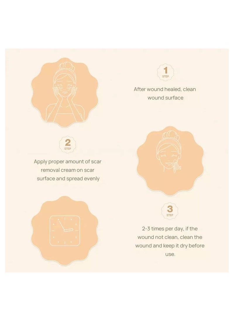 LANBENA - LANBENA Scar Removal Stretch Marks Cream Fade Acne and Pocks Soften Scars Resulting from Surgery, Injury, Burns and Scar Skin Repair Gel for Face & Body 40 g - Image 1