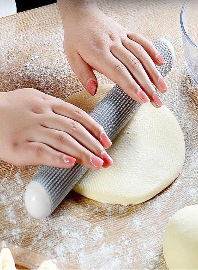 KITDAO KITCHENDAO Plastic Rolling Pin Non-Stick Dough Roller for Baking Roller Pins Kitchen Bakery Rolling Pin Fondant Dough for Pizza Dumpling Fondant Pastry (Multicolor) (Pack of 1) - Image 5