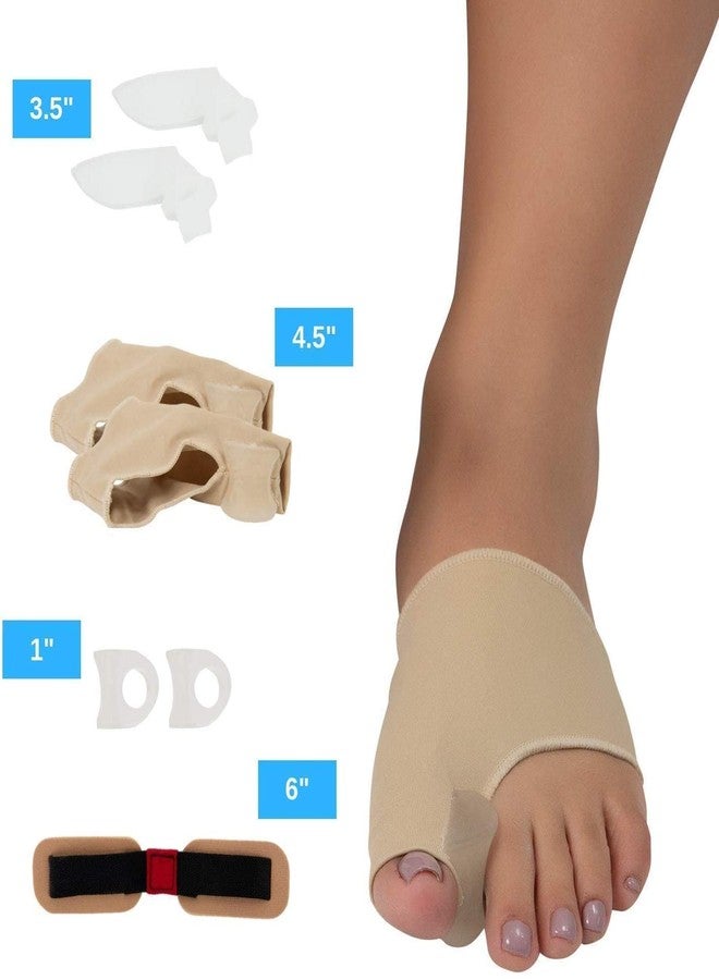 TASKHOUSE Bunion Corrector & Hallux Valgus Splint Big Toe Separator & Protector Foot Support Kit for Pain Relief, Hammer Toe, Joint Alignment Adjustable Brace - Image 4