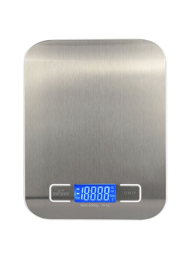 NIBEMINENT Digital Kitchen Scale Silver - Image 1