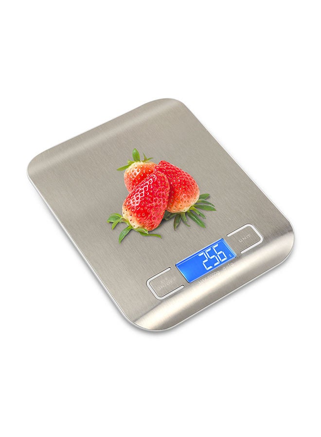 NIBEMINENT Digital Kitchen Scale Silver - Image 2