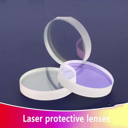 YumiDaya Laser Protective Lens, Laser Optical Protection Lens,Fiber Laser Cutting Head Accessories 27.9 * 4.1(4KW)5PCS - Image 5