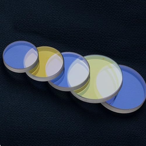 YumiDaya Laser Protective Lens, Laser Optical Protection Lens,Fiber Laser Cutting Head Accessories 27.9 * 4.1(4KW)5PCS - Image 1