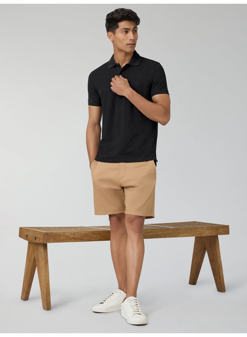 اكس واي اكس اكس تيشيرت بولو رجالي من XYXX، مصنوع من قطن ممشط نقي، بقصة عادية. - Image 5