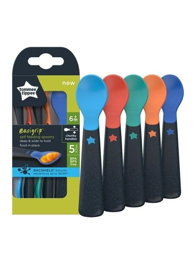tommee tippee 5-Piece Easi Grip Self Feeding Spoon - Image 2