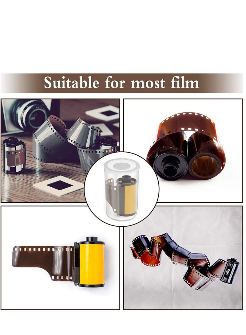 30Pcs Film Canister 35mm Film Cannisters for Science Plastic Film Canister Camera Film Canister with Lids for Scientific Activity Small Accessories Black - Image 4