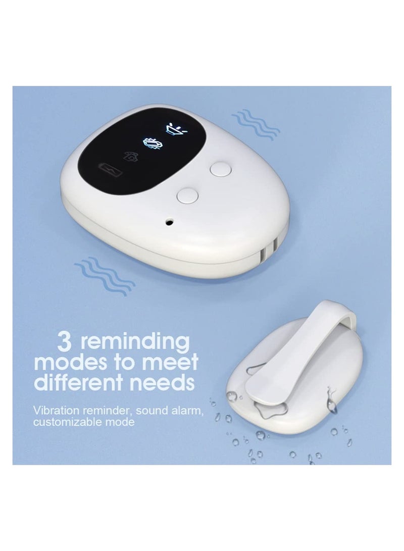 Wireless Bed Wetting Alarm System, USB Rechargeable Alarm with Loud Sound and Strong Vibration, Bed Wetting Sensor with 3 Reminder Modes for Kids, Adults, Elderly - Image 4
