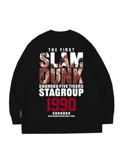 KUYING New Anime Slam Dunk Long Sleeve T-shirt  - Image 1
